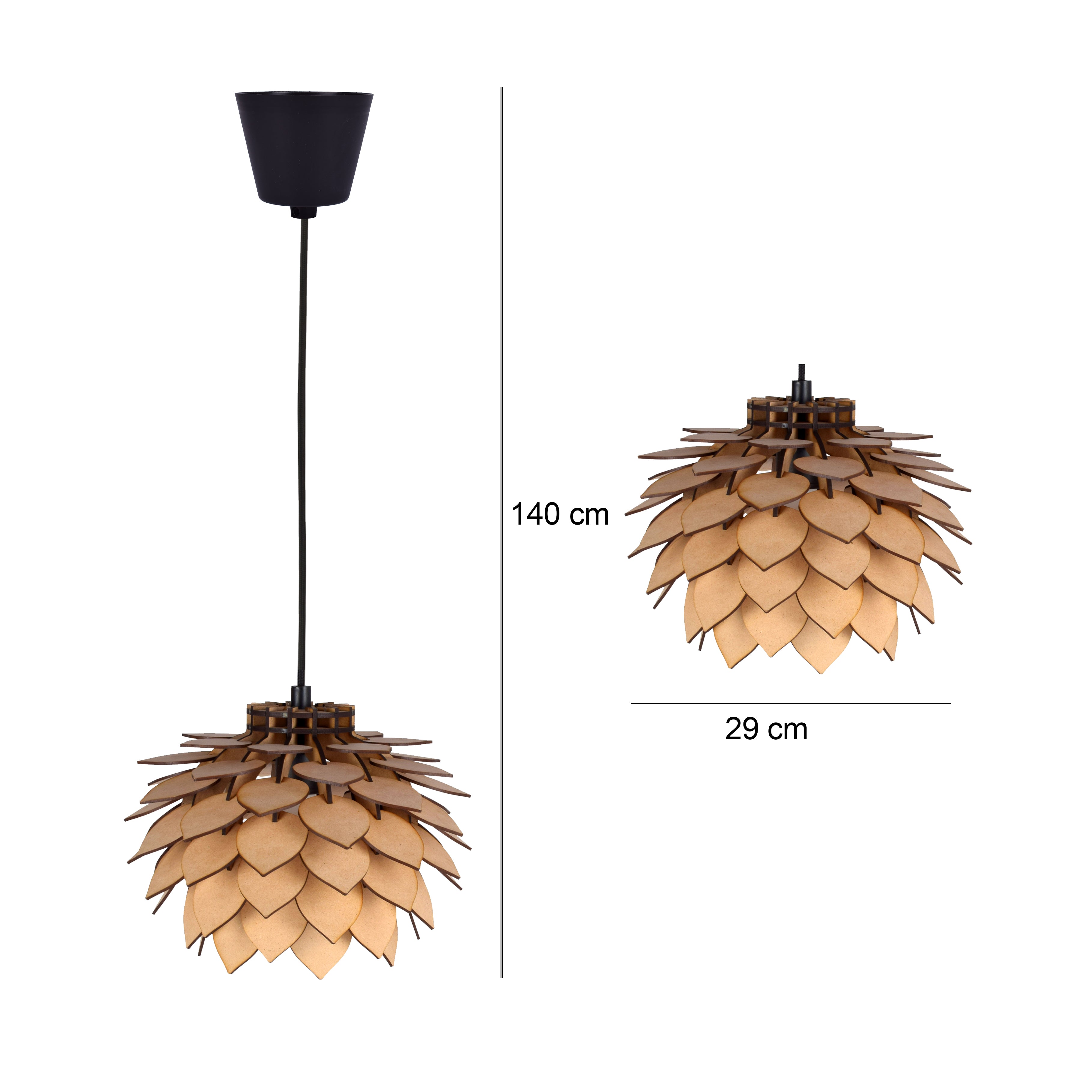 Pendant Light, Natural Simple Hand Weaved Pendant Light