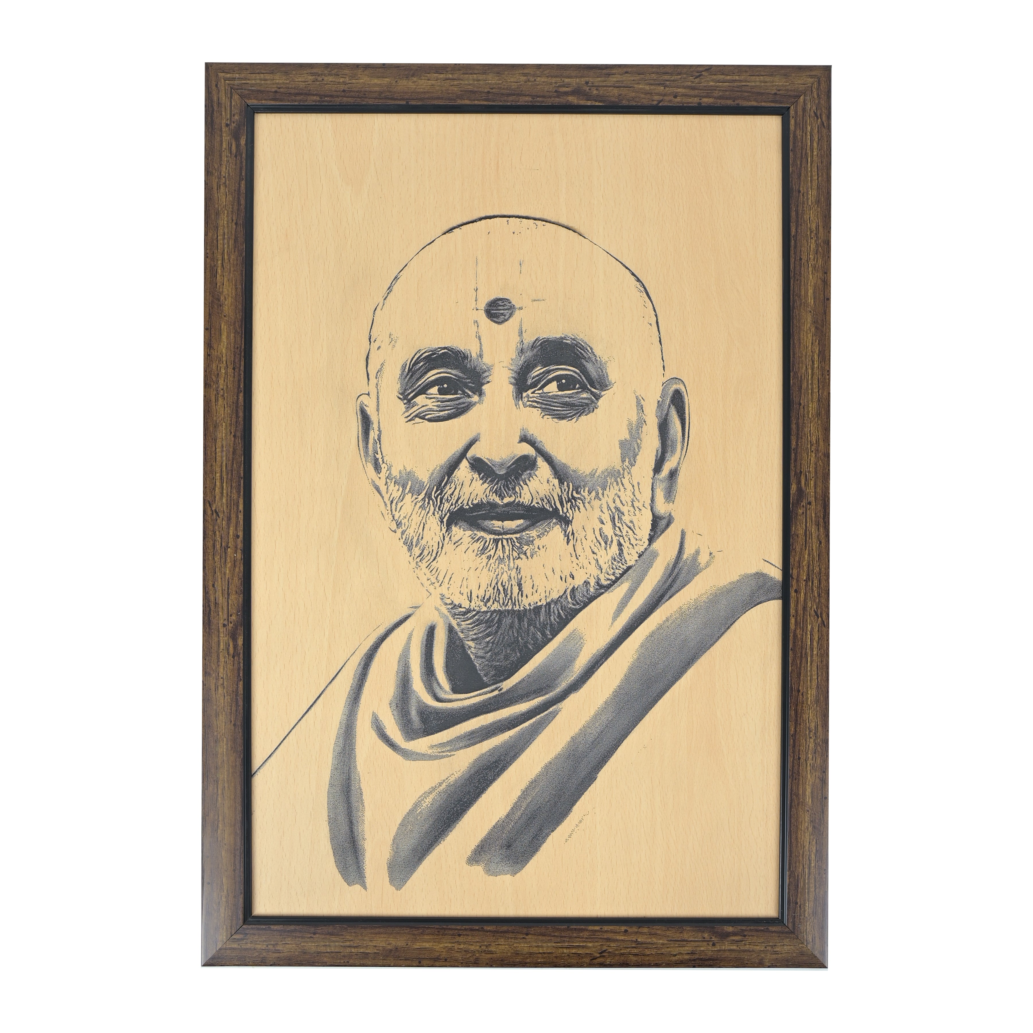 Wooden Engraving Photo Frame ( Custmise Photo Frame )51cm x 32cm