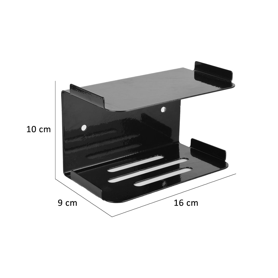 Metal small metal storage shelf multipurpose product (10cm x 16cm x 9cm)