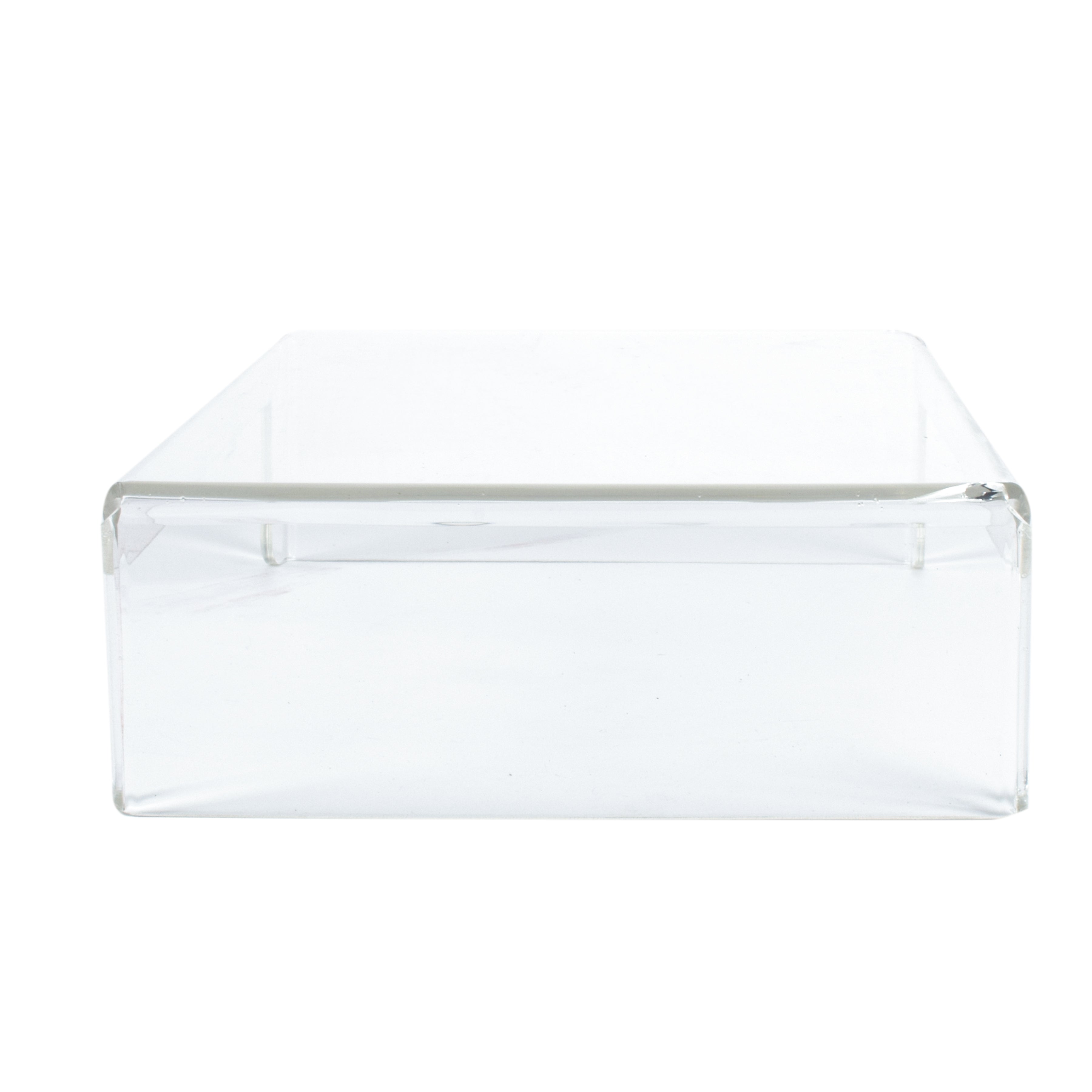 Clear Acrylic Transparent Monitor Stand (7.5cm x 33cm x 20cm)