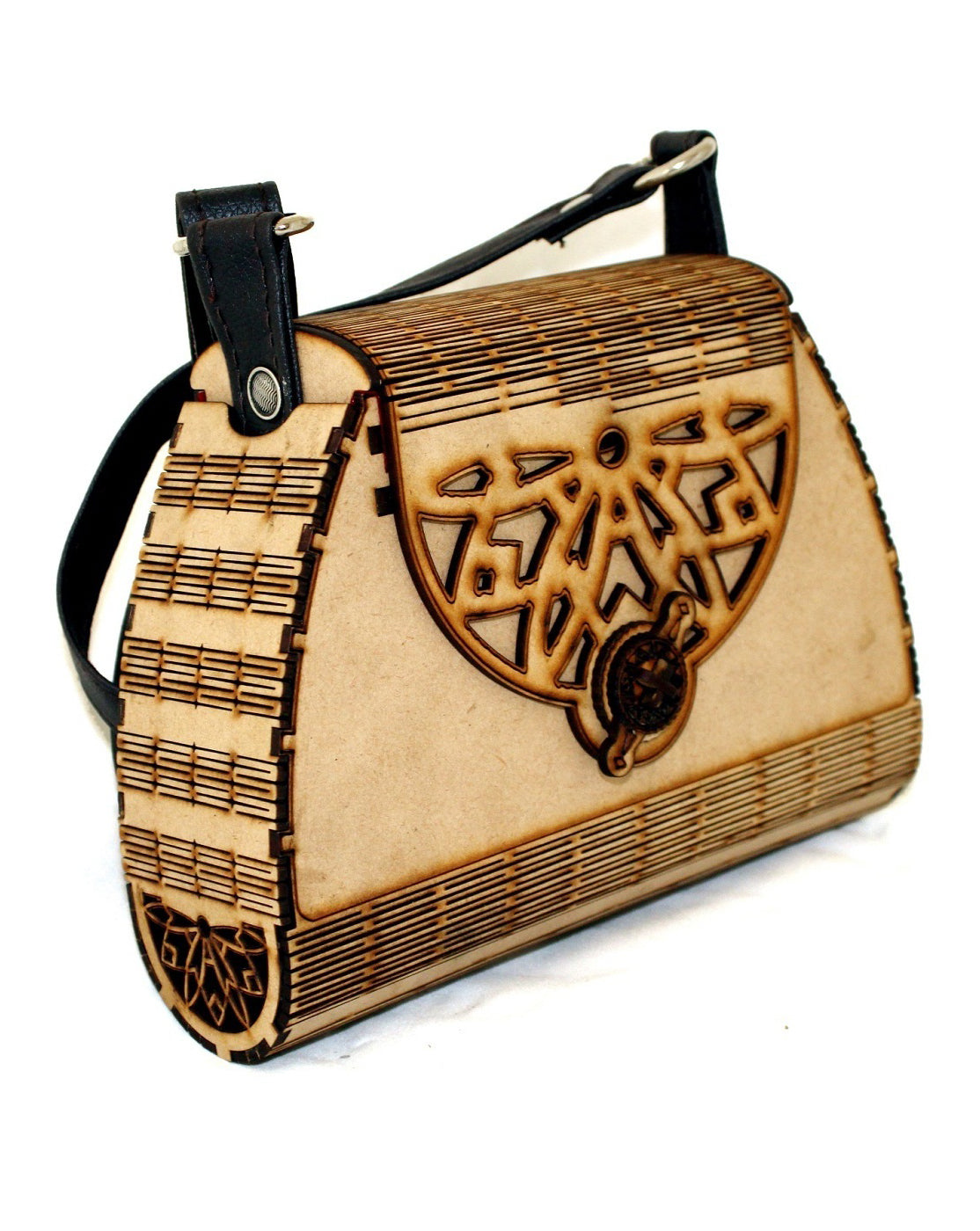 Wooden Attractieve Design Purse