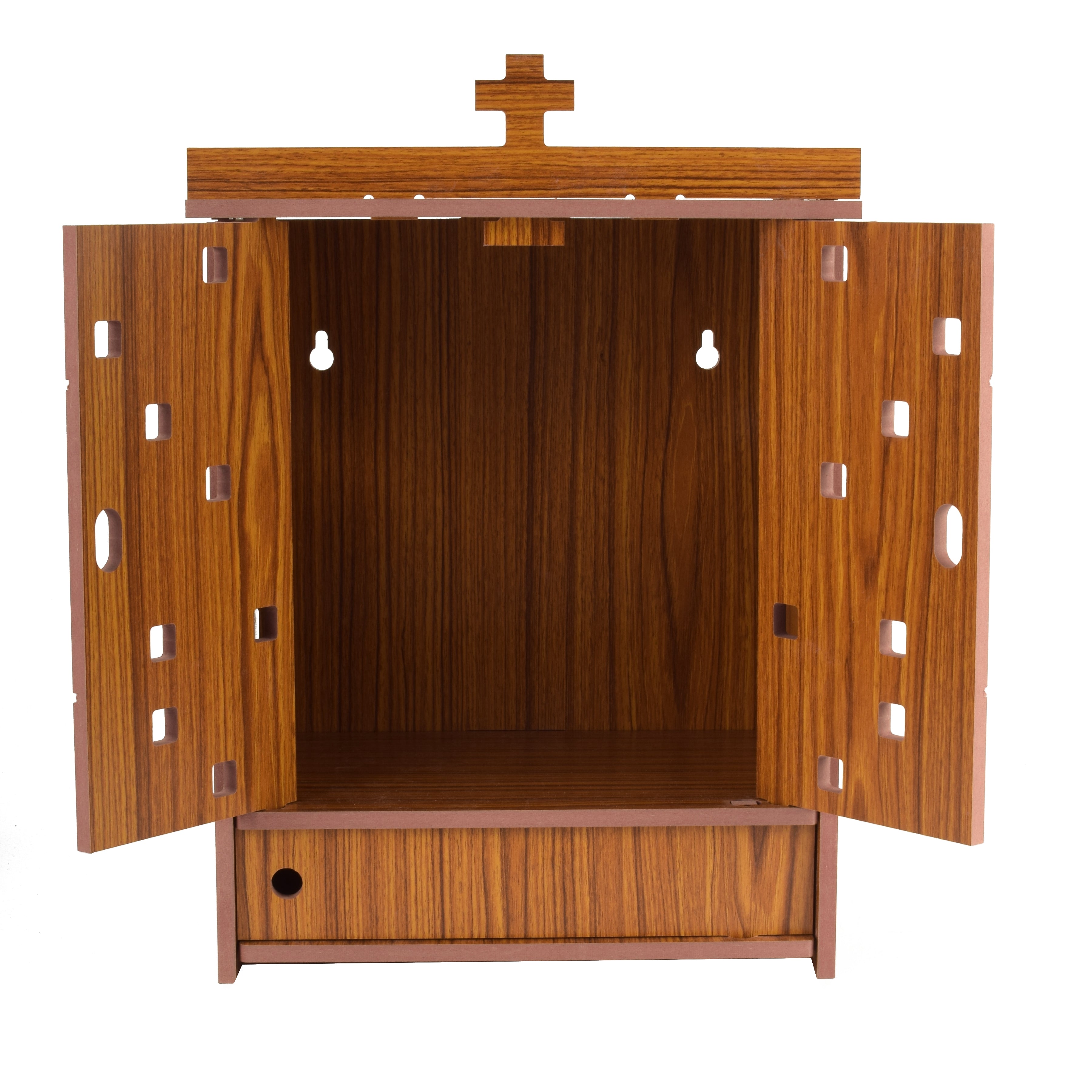 Christian Wooden Wall Hanging Temple for Home and Shop,Office and Home showpiece Temple