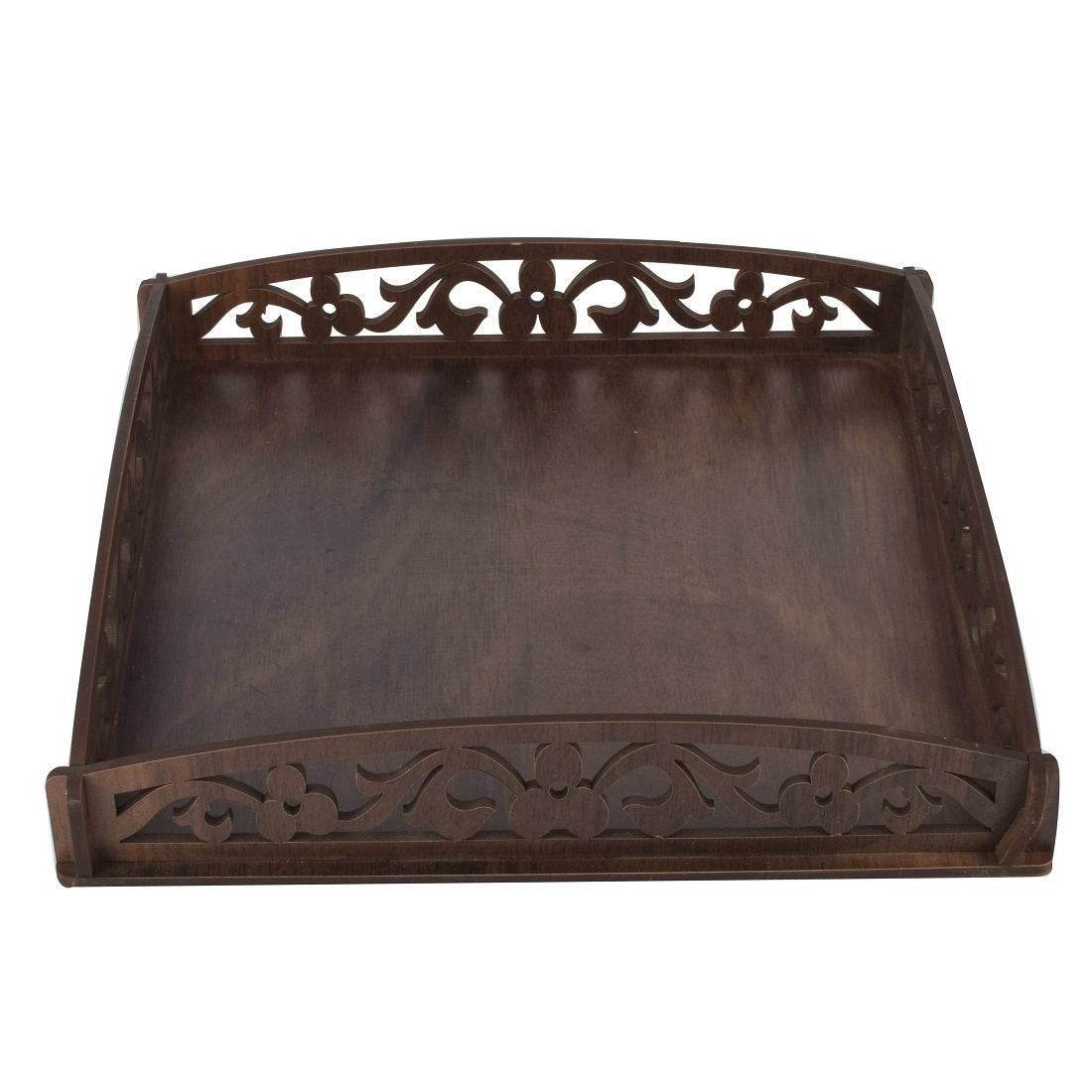 Wooden Serving Tray Rosewood,Wooden Tray and Platters,Rustic Nesting Trays