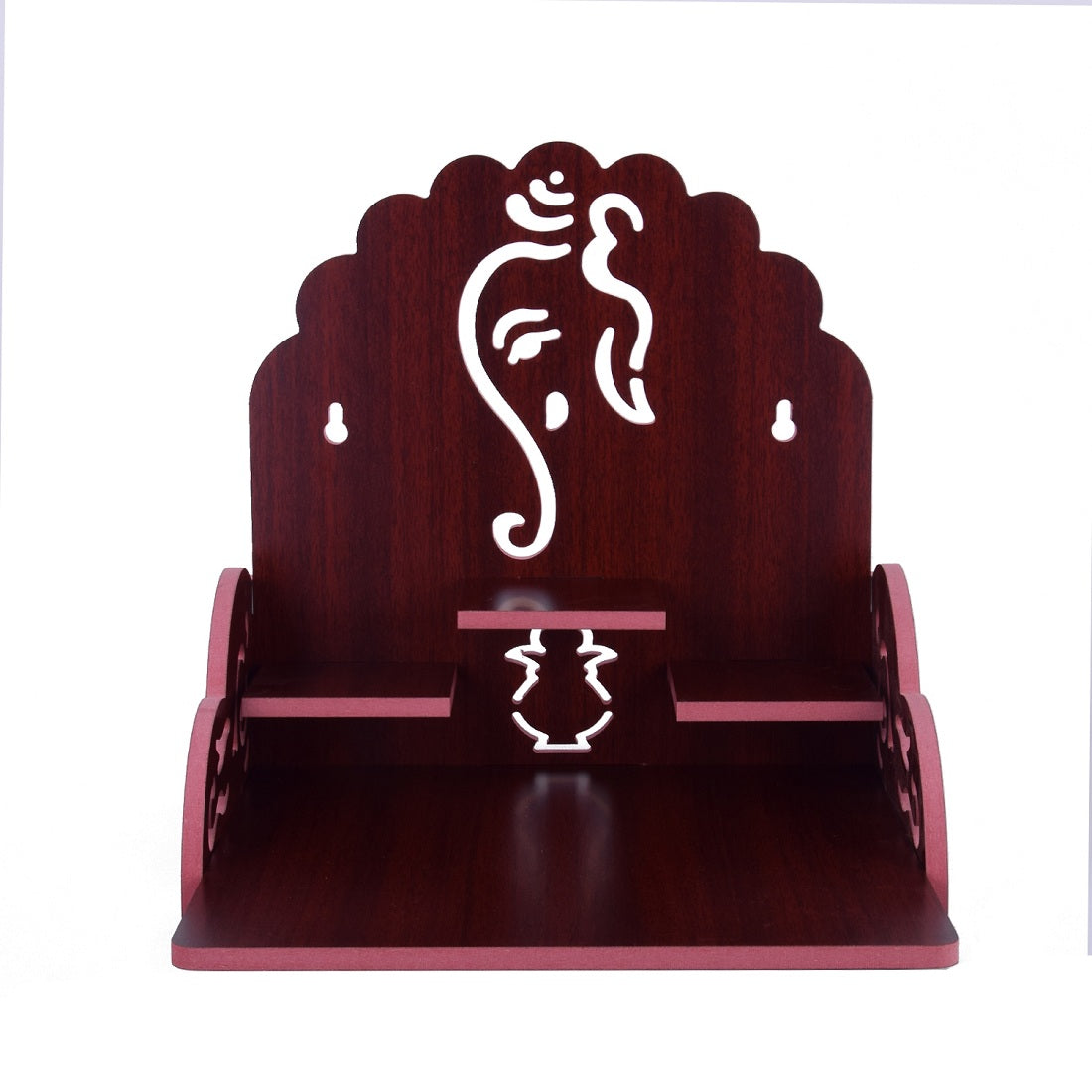 Wooden Ganesha Design Small Temple