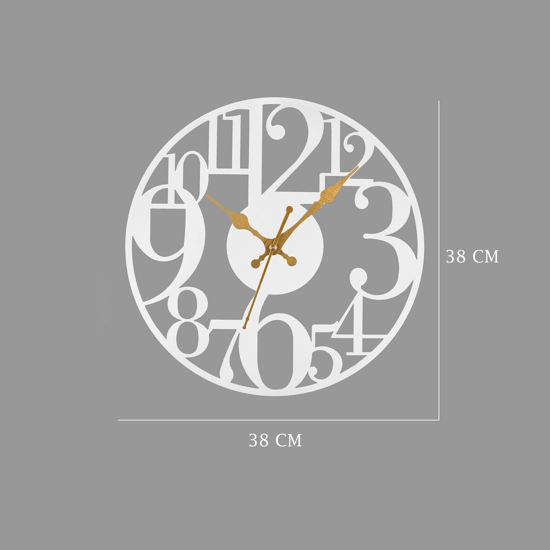 Metal Wall Clock