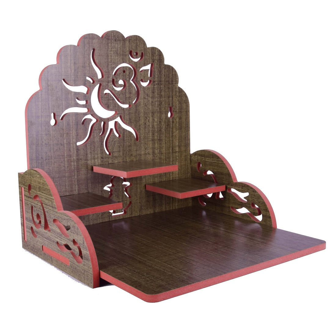 Wooden Ganesha Design Small Temple