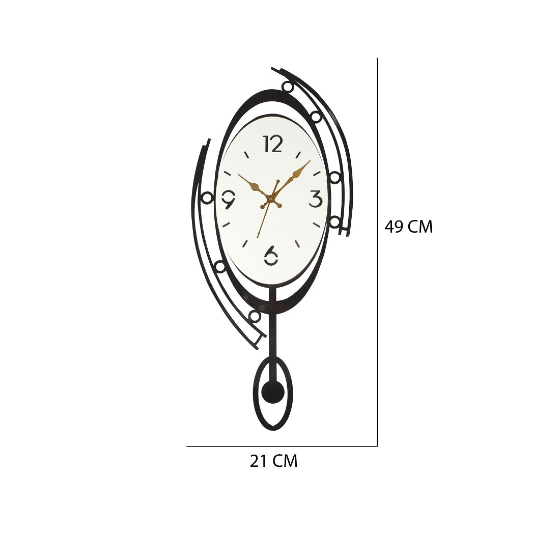 Metal Wall Clock