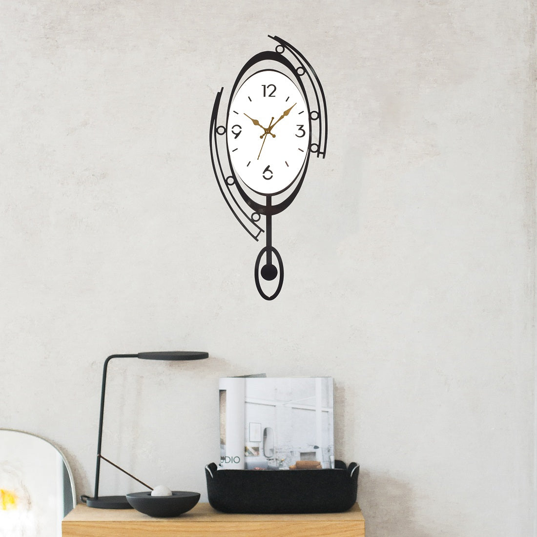 Metal Wall Clock