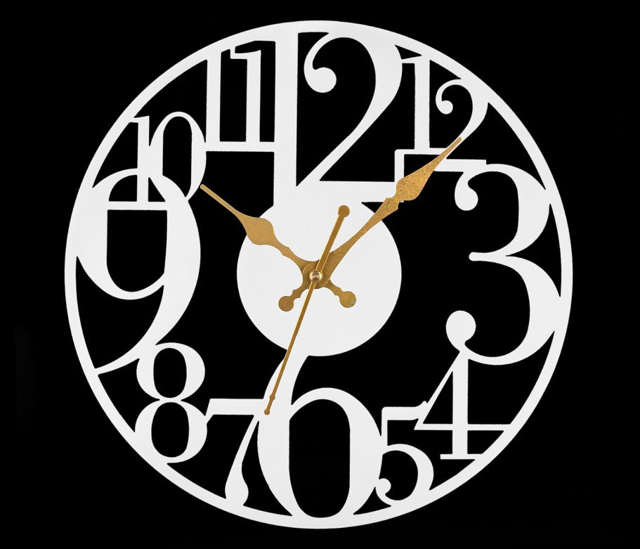 Metal Wall Clock