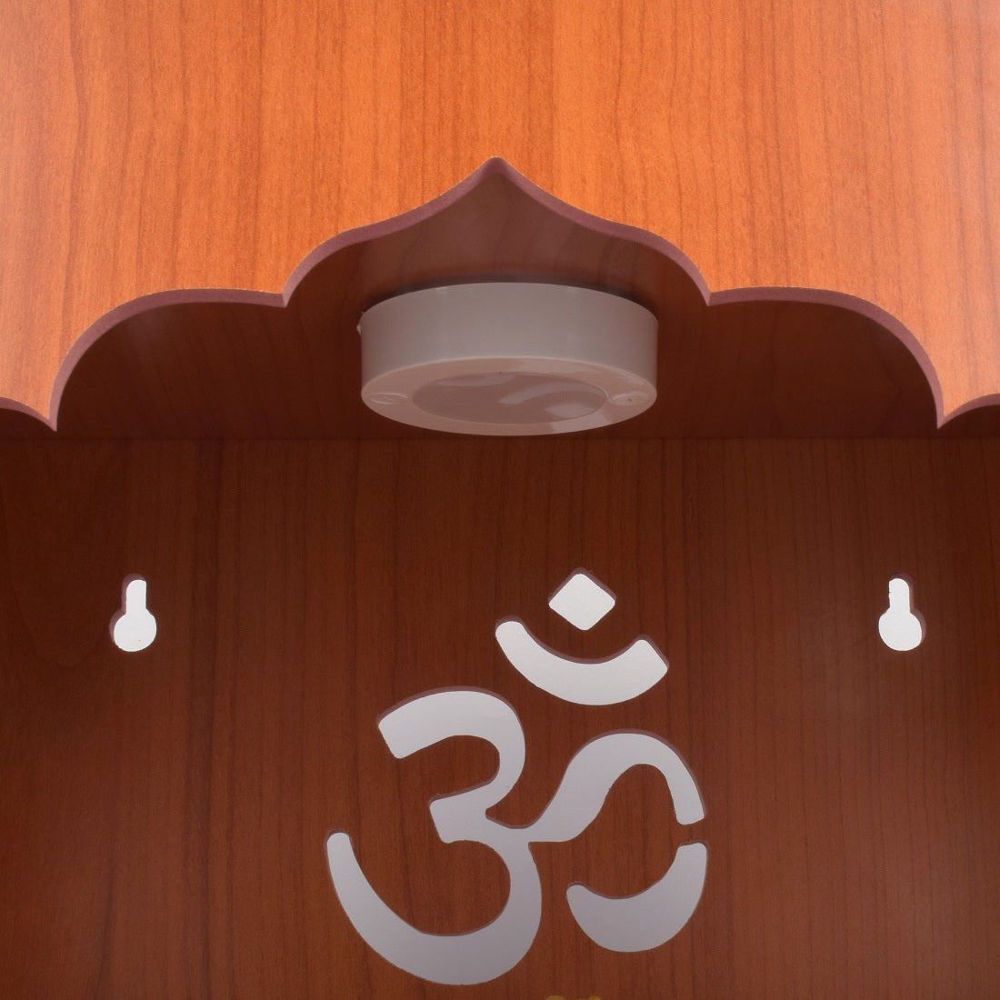 Beautiful Wooden Pooja Stand For Home, Temple For Home And Office/ Puja Mandir For Home And Office Wall With Led Light