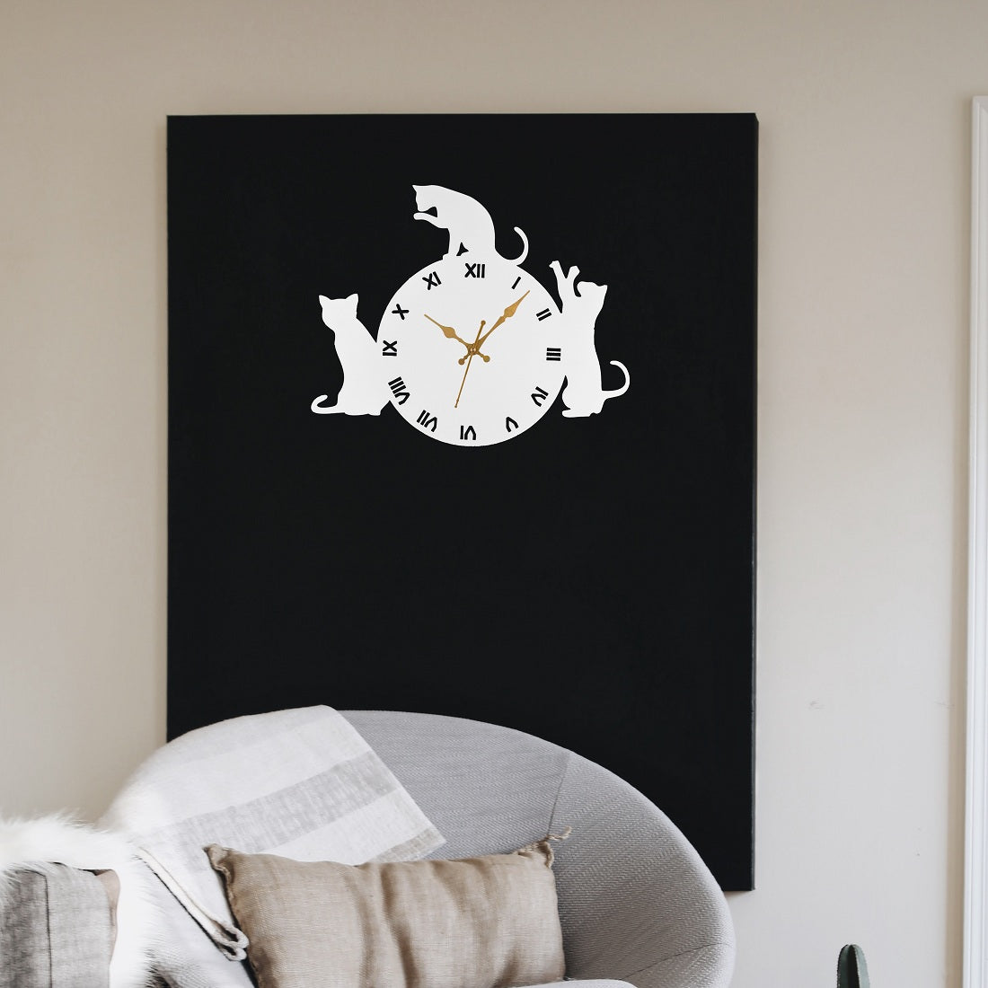 Metal Wall Clock