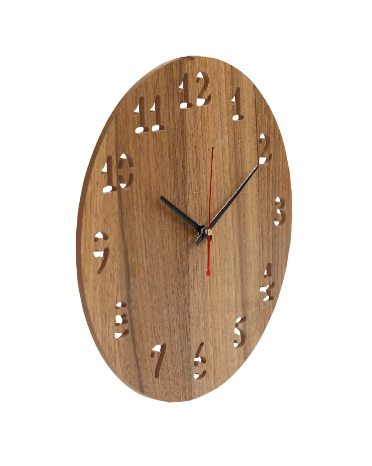 Wooden Wood Carving Wall Clock for Home, Hall, Bedroom, Living Room & Office