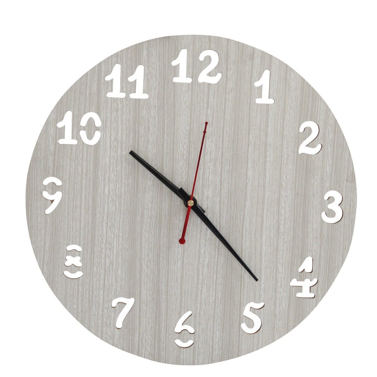 Wooden Wood Carving Wall Clock for Home, Hall, Bedroom, Living Room & Office