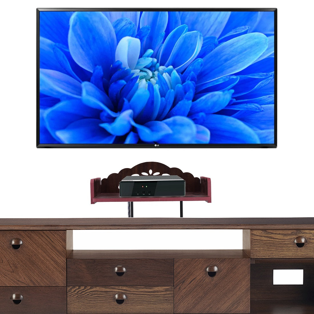 Set Top Box Stand Wall Hanging