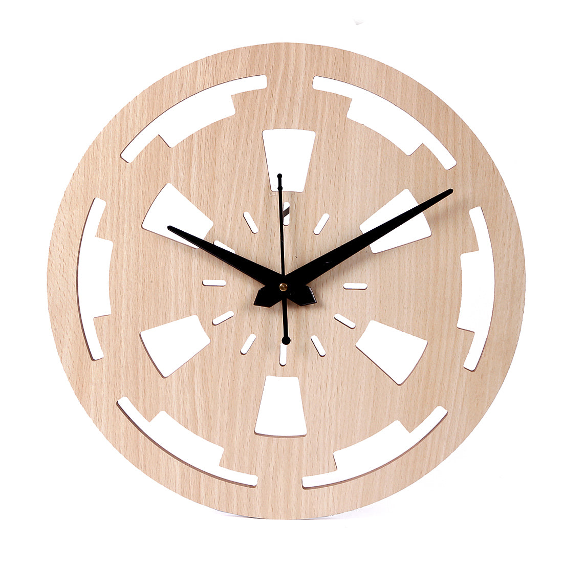 Wooden Wood Carving Wall Clock for Home, Hall, Bedroom, Living Room & Office