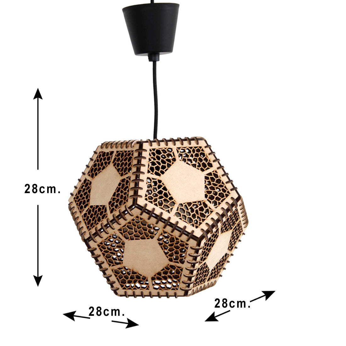 Wood Ceiling Pendant Light, Modern Chandeliers Hanging Lights