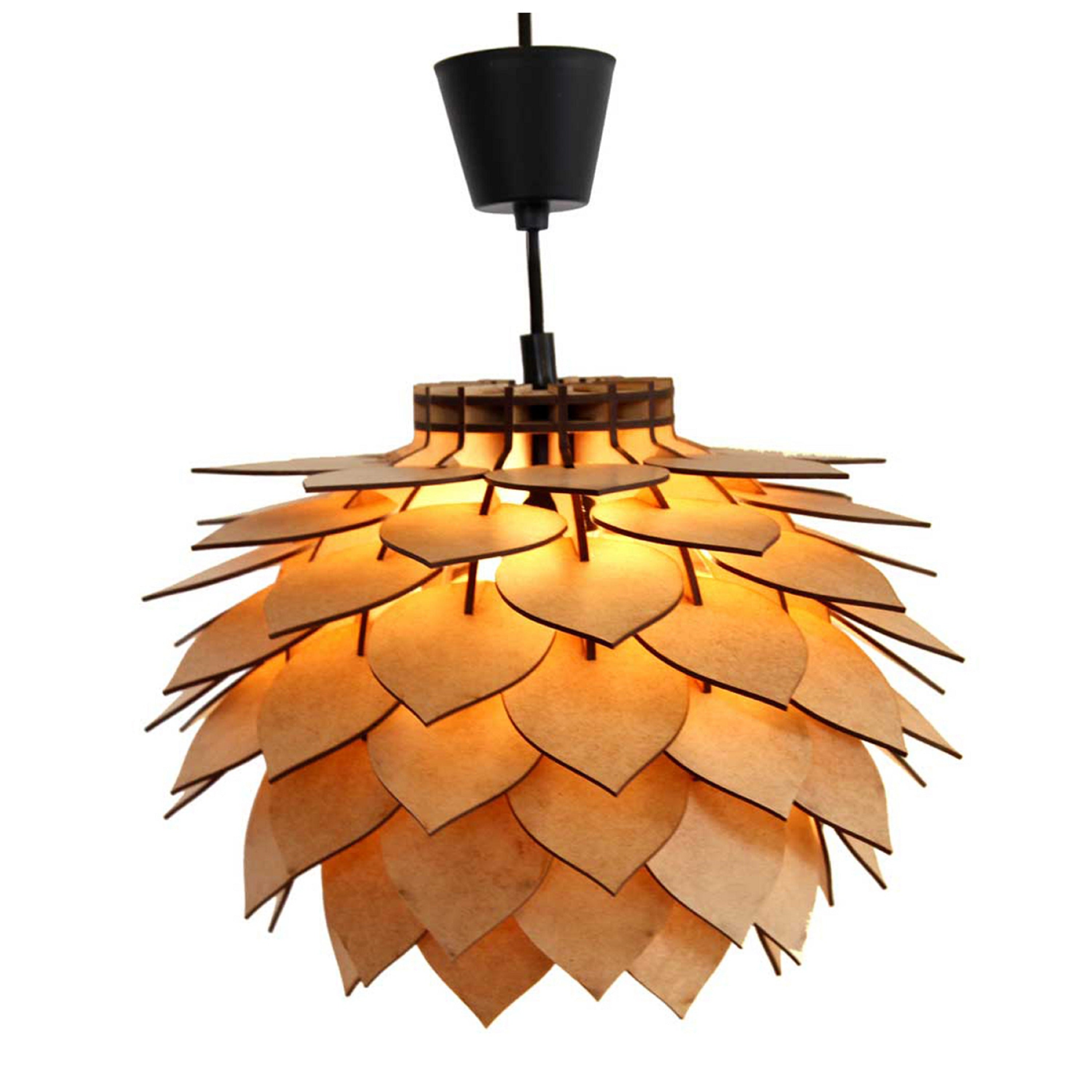 Pendant Light, Natural Simple Hand Weaved Pendant Light