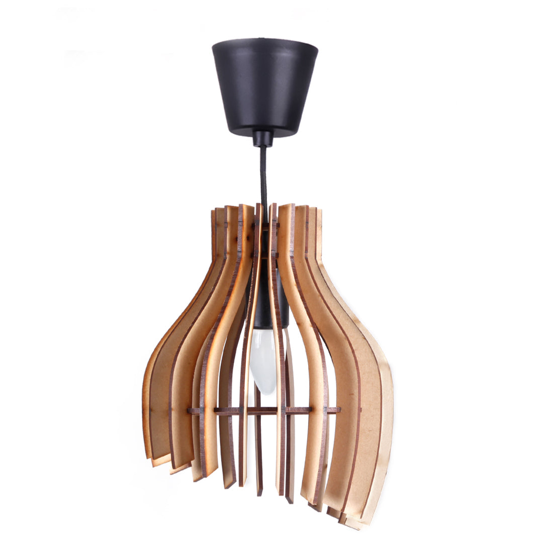 Wood Ceiling Pendant Light, Modern Chandeliers Hanging Lights