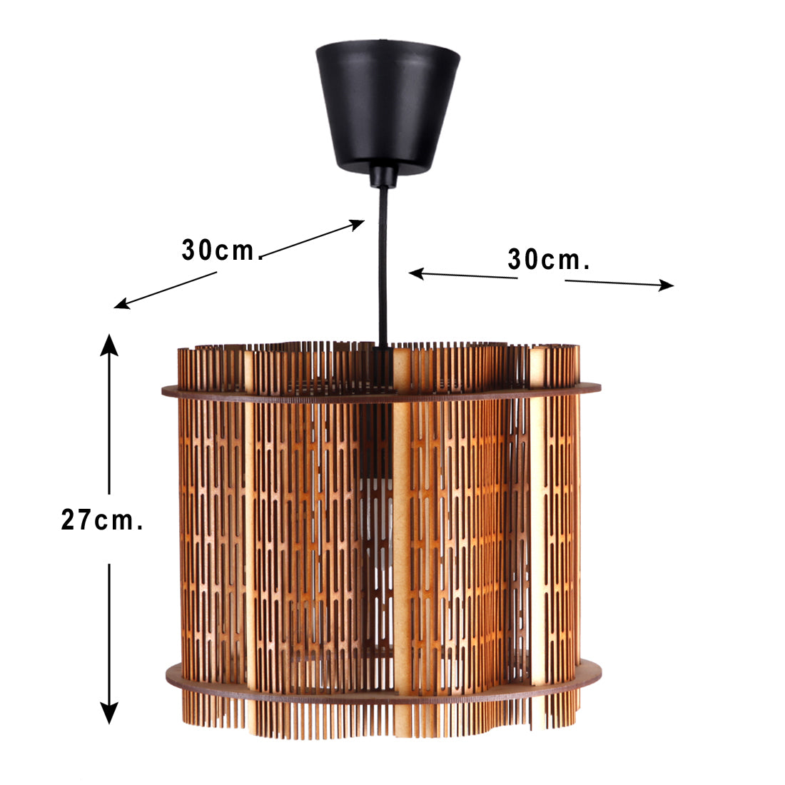 Wood Ceiling Pendant Light, Modern Chandeliers Hanging Lights