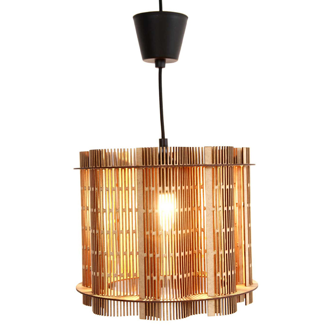 Wood Ceiling Pendant Light, Modern Chandeliers Hanging Lights