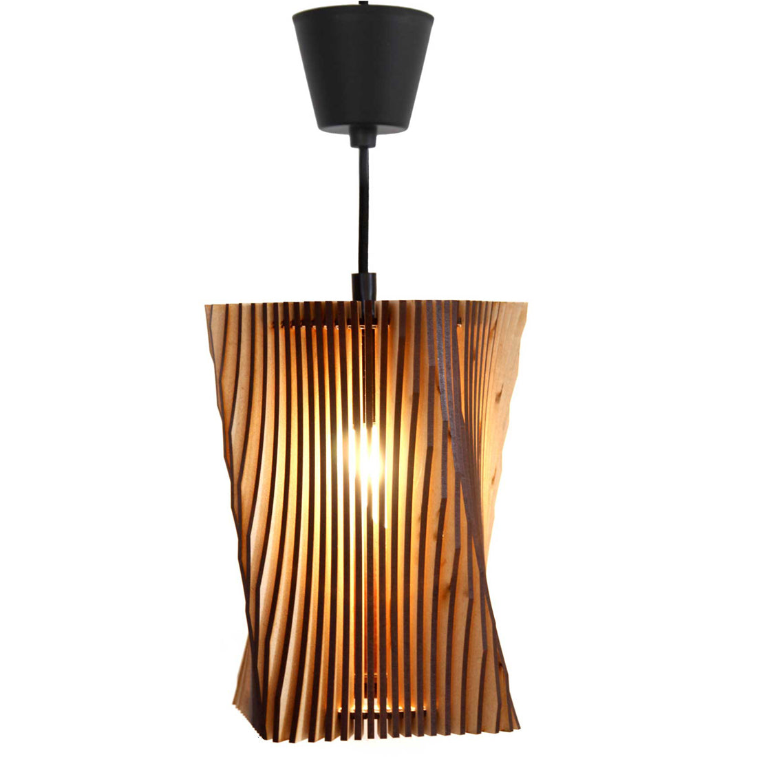 Wood Ceiling Pendant Light, Modern Chandeliers Hanging Lights